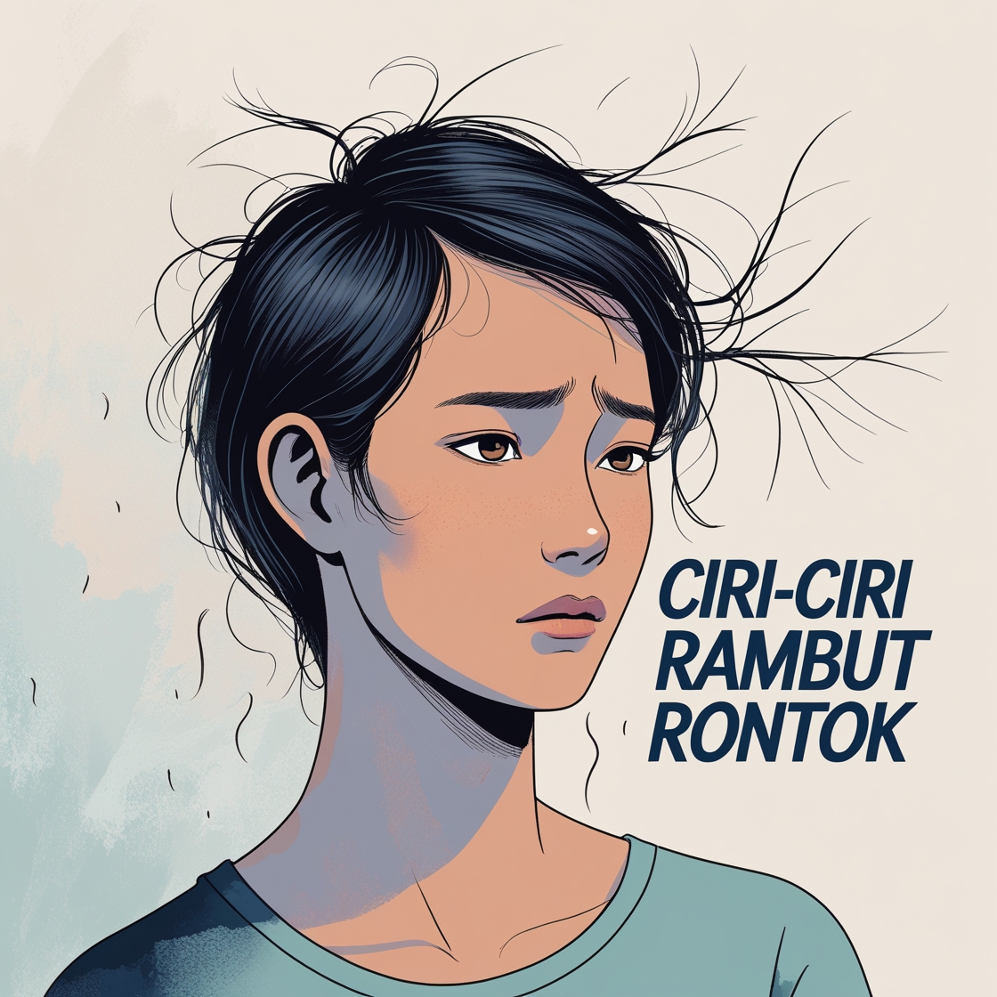 Ciri-Ciri Rambut Rontok