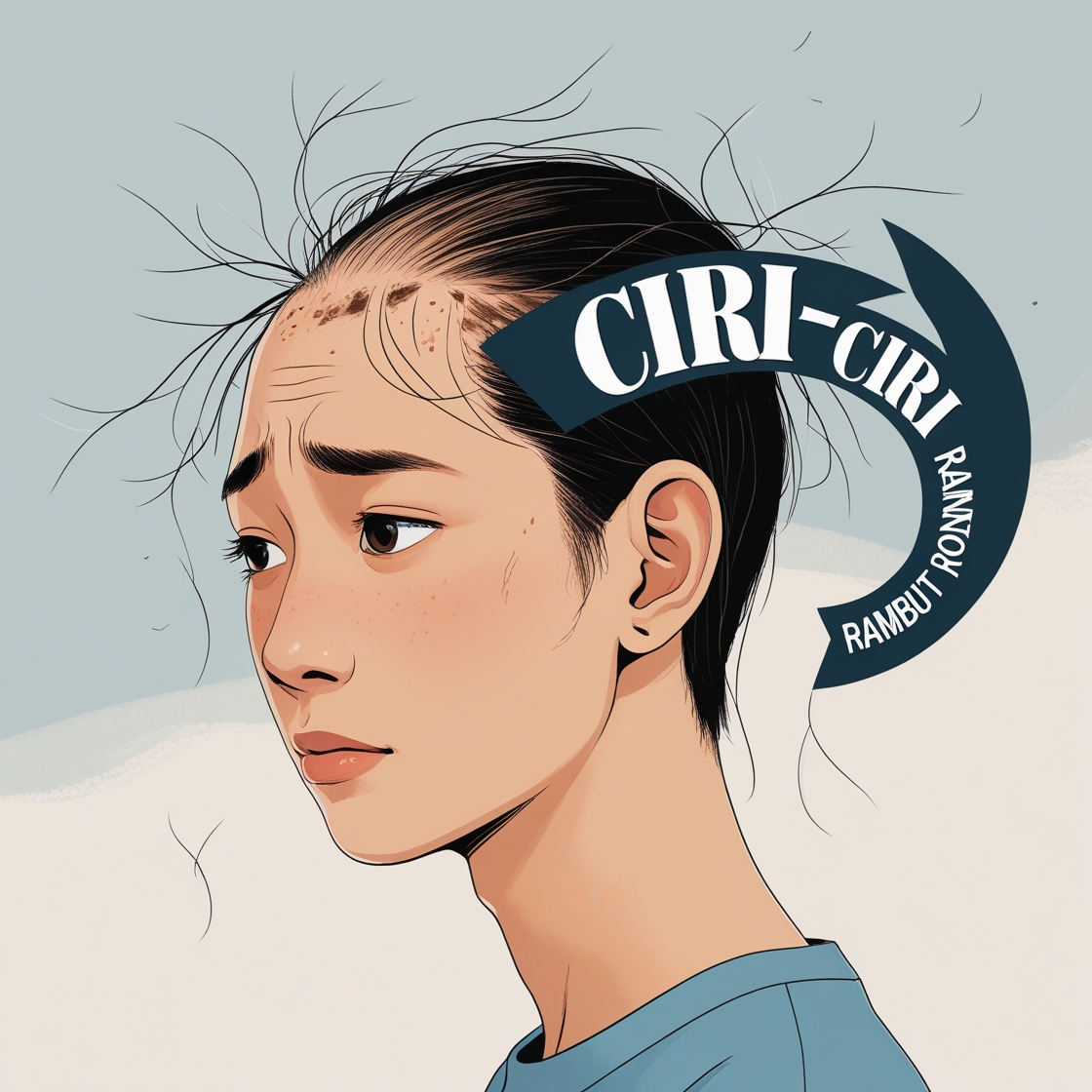 Ciri-Ciri Rambut Rontok