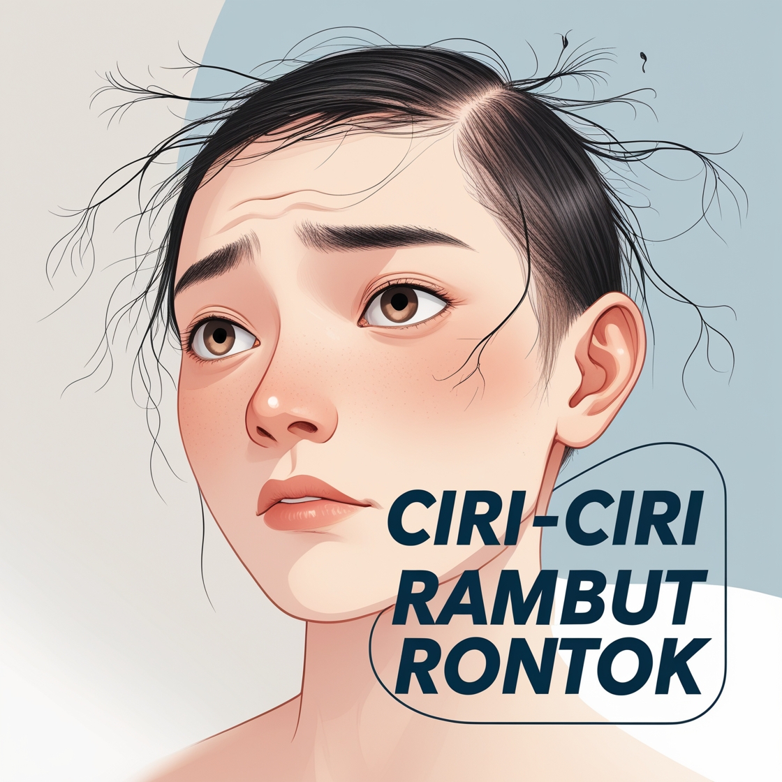 Ciri-Ciri Rambut Rontok