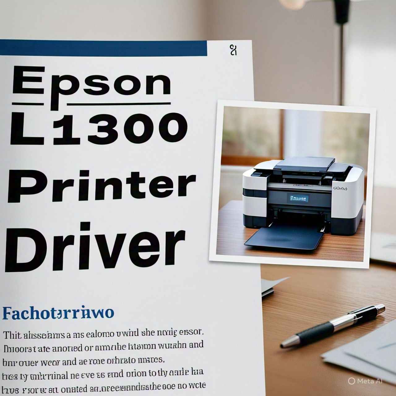 driver printer epson l1300