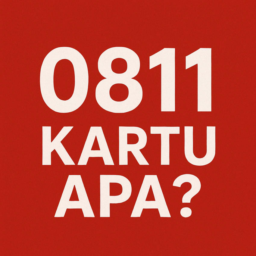 0811 kartu apa