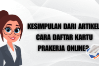 Cara Daftar Kartu Prakerja Online Tanpa Ribet