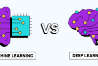 perbedaan machine learning dan deep learning