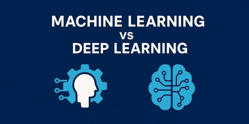 perbedaan machine learning dan deep learning