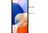 cara screenshot hp samsung a14