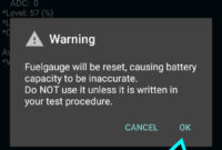 cara kalibrasi baterai android