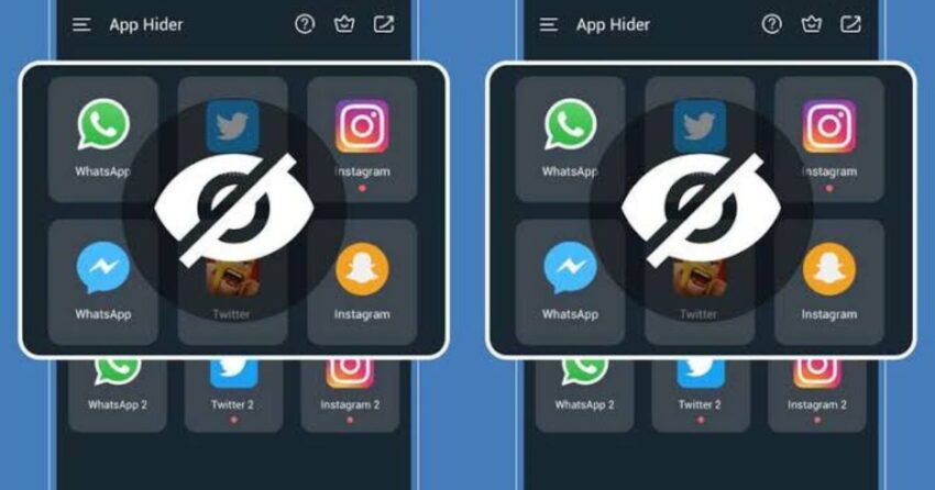 cara menyembunyikan aplikasi