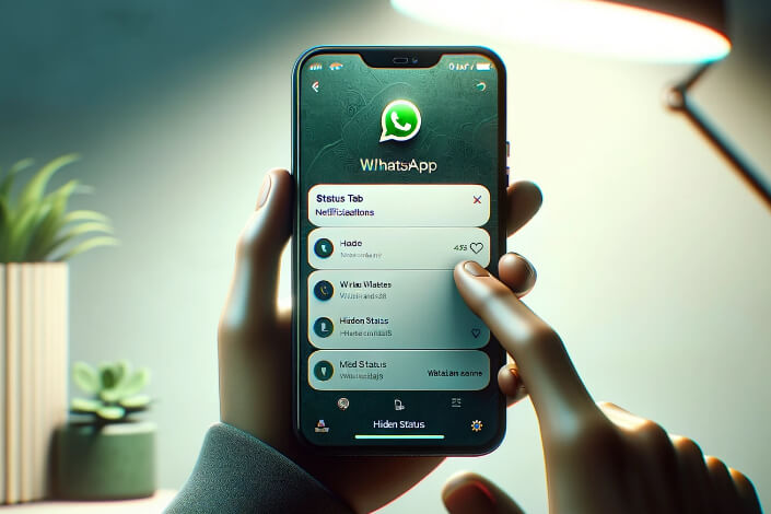 cara melihat status wa yang di privasi