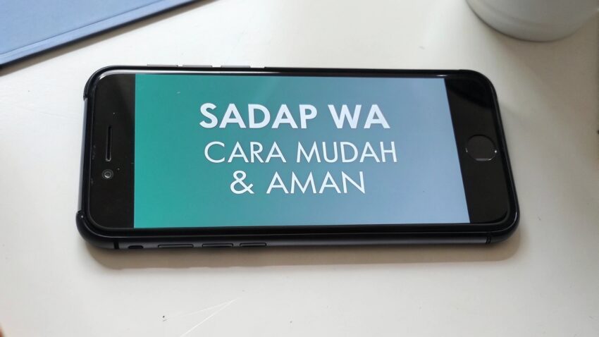 cara sadap wa jarak jauh