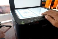 cara scan di printer hp