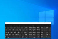 memunculkan keyboard di laptop