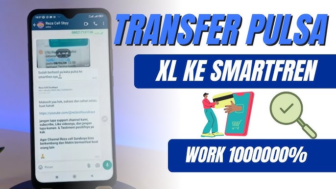 cara transfer pulsa xl ke smartfren
