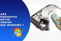 cara menghapus partisi hardisk di windows 7