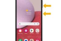 cara screenshot hp samsung a13
