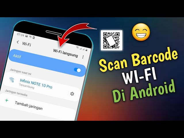 cara melihat barcode wifi