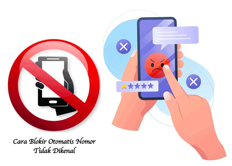 cara blokir otomatis nomor tidak dikenal