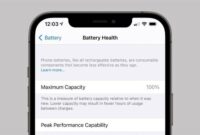 cara kalibrasi baterai iphone