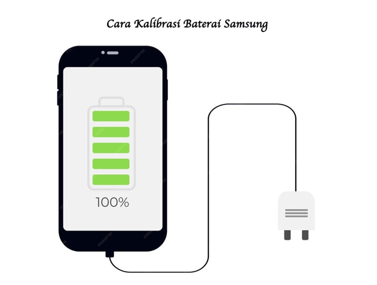cara kalibrasi baterai samsung