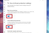 cara mematikan windows defender 