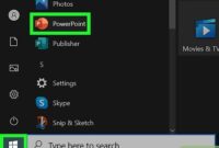 cara membuat ppt di laptop