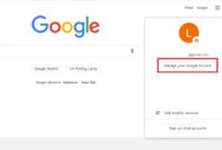 menghapus akun google di chromebook