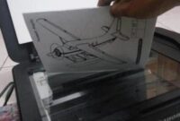 cara scan di printer 