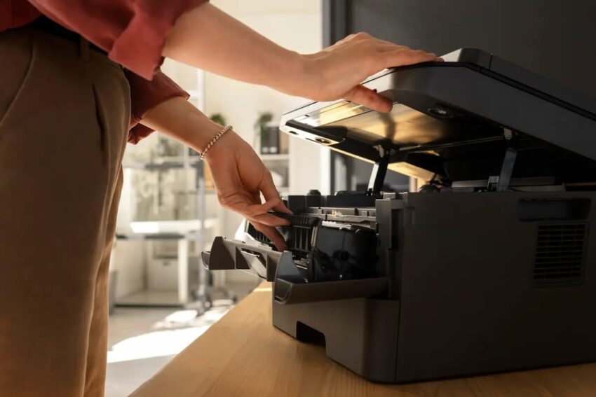 cara scan di printer epson