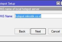 cara setting mikrotik horspot