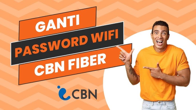 cara ganti password wifi cbn