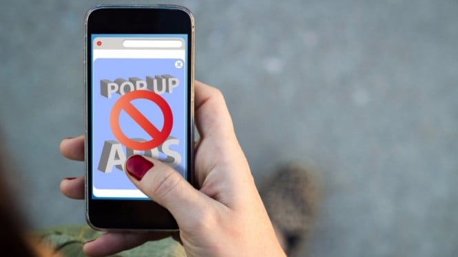 menghilangkan iklan di hp infinix