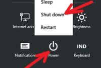 cara mematikan komputer