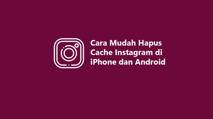 cara menghapus cache instagram