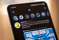 cara private akun twitter di android