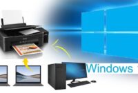 cara sharing printer windows 10