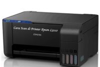 cara scan di printer epson l3110