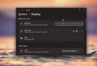 cara mencerahkan layar laptop windows 