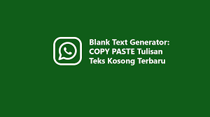 blank text generator