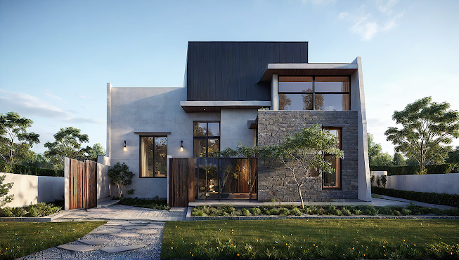 Desain rumah modern